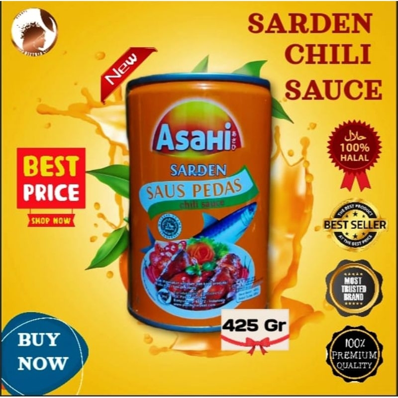 

AsaHi Sarden Saus Pedas 425 Gr
