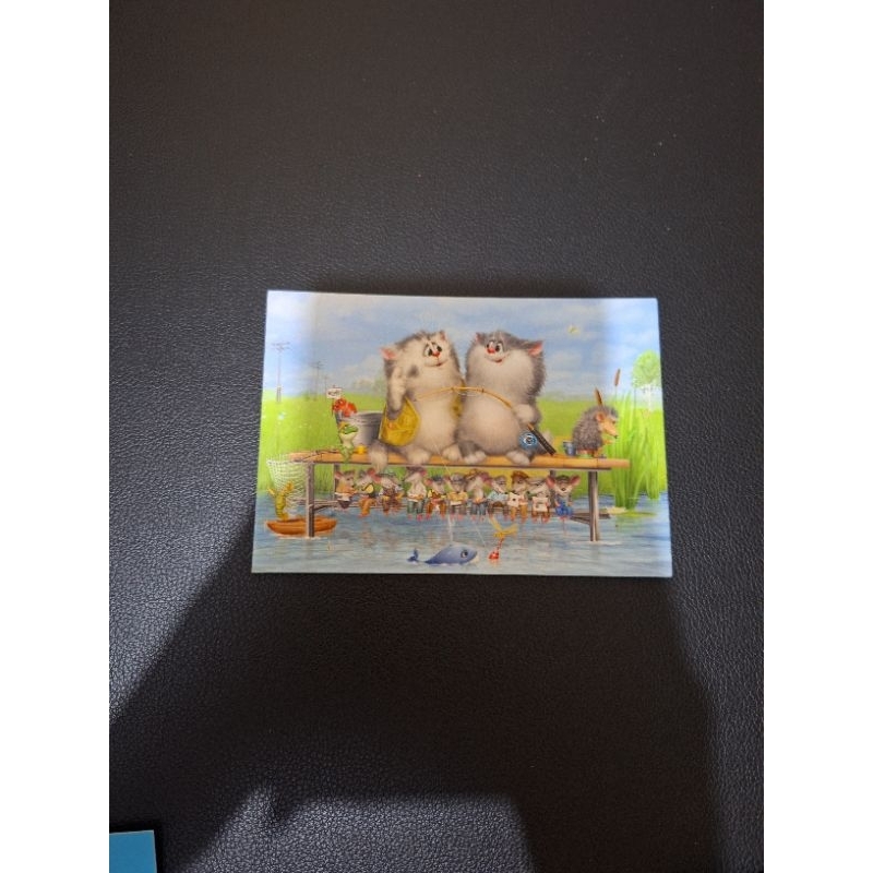 

Kartu pos kucing dolotov/dolotov cat postcard