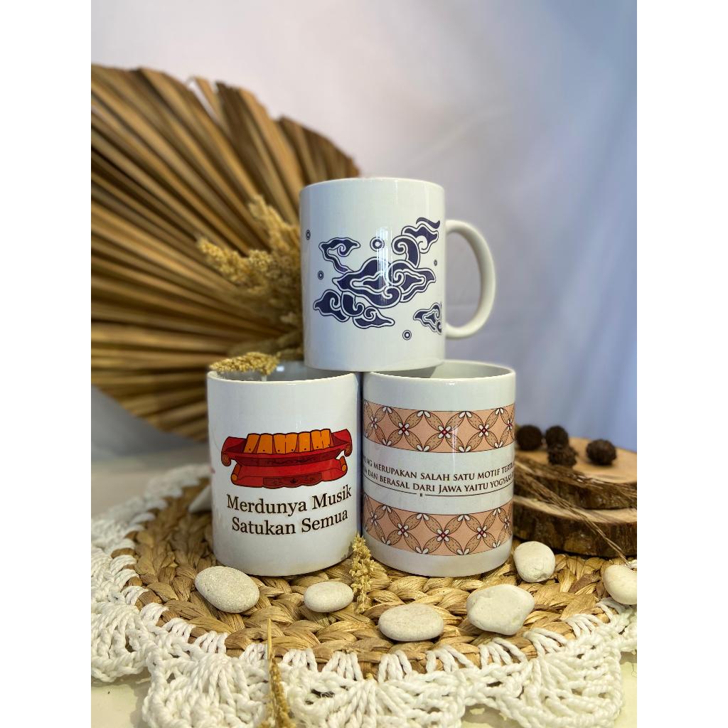 Mug Gelas Custom Aesthetic