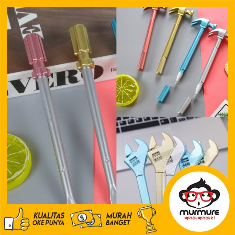

MURMURE I PULPEN BENTUK OBENG PERKAKAS ALAT TULIS UNIK PULPEN LUCU PULPEN OBENG VIRAL