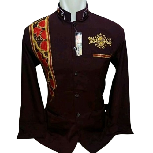 Baju Jas Koko Jasko Bordir Sorban NU Lengan Panjang S M L XL Terbaru