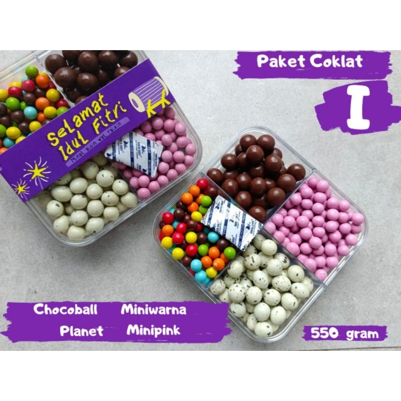 

SNACK ENACK - PAKET COKLAT I 550GR cemilan murah jajan enak