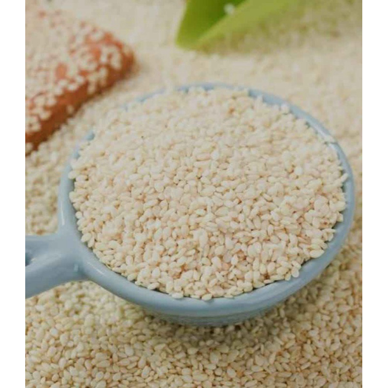 

wijen putih kemasan 100 gr & 250 gr