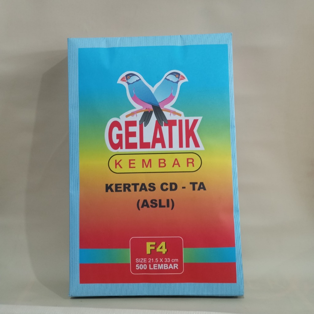 

Kertas Buram Gelatik Kembar HVS F4