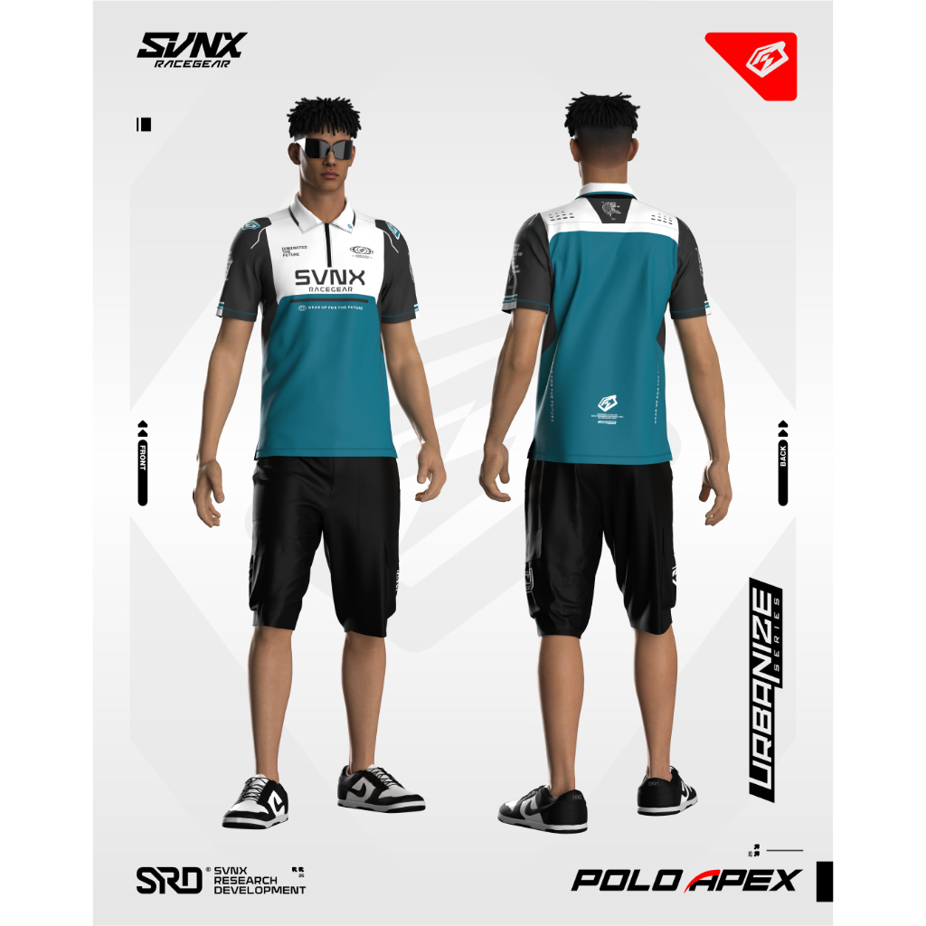 SVNX POLO APEX URBANIZE SERIES JERSEY POLO PREMIUM SVNX