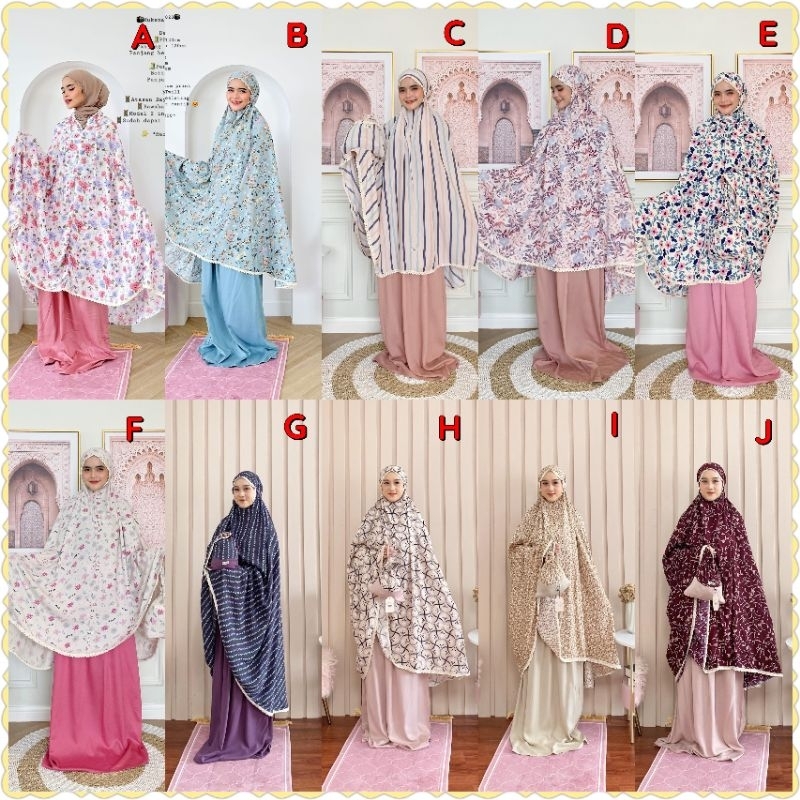 Mukena Motif Katun Dewasa HD.Id