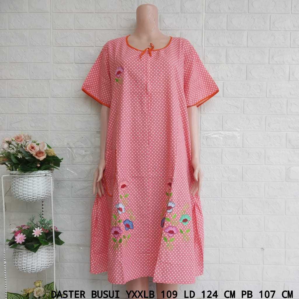 Daster Katun Bordir YUNYUN size XXL (YXXLB)