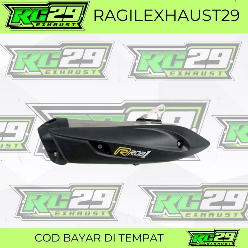 SELENCER KNALPOT RACING ROB1 INLET 50MM