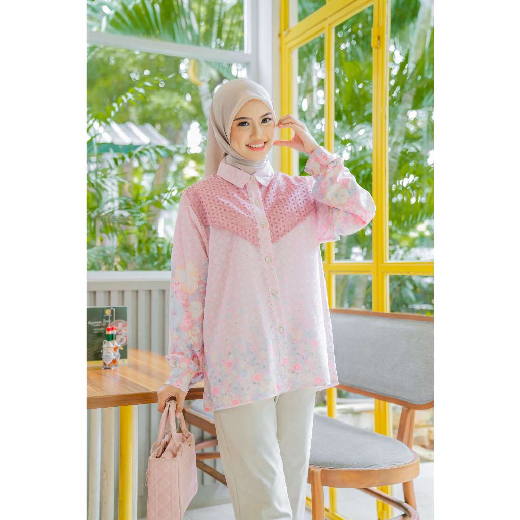 ADEVA Blouse 10304 B FASHION PREMIUM Wanita Muslim Fashion Hijab Terlaris
