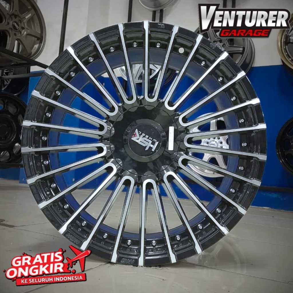 Velg mobil crv terios xpander hyundai ring 18 hsr wheel surabaya