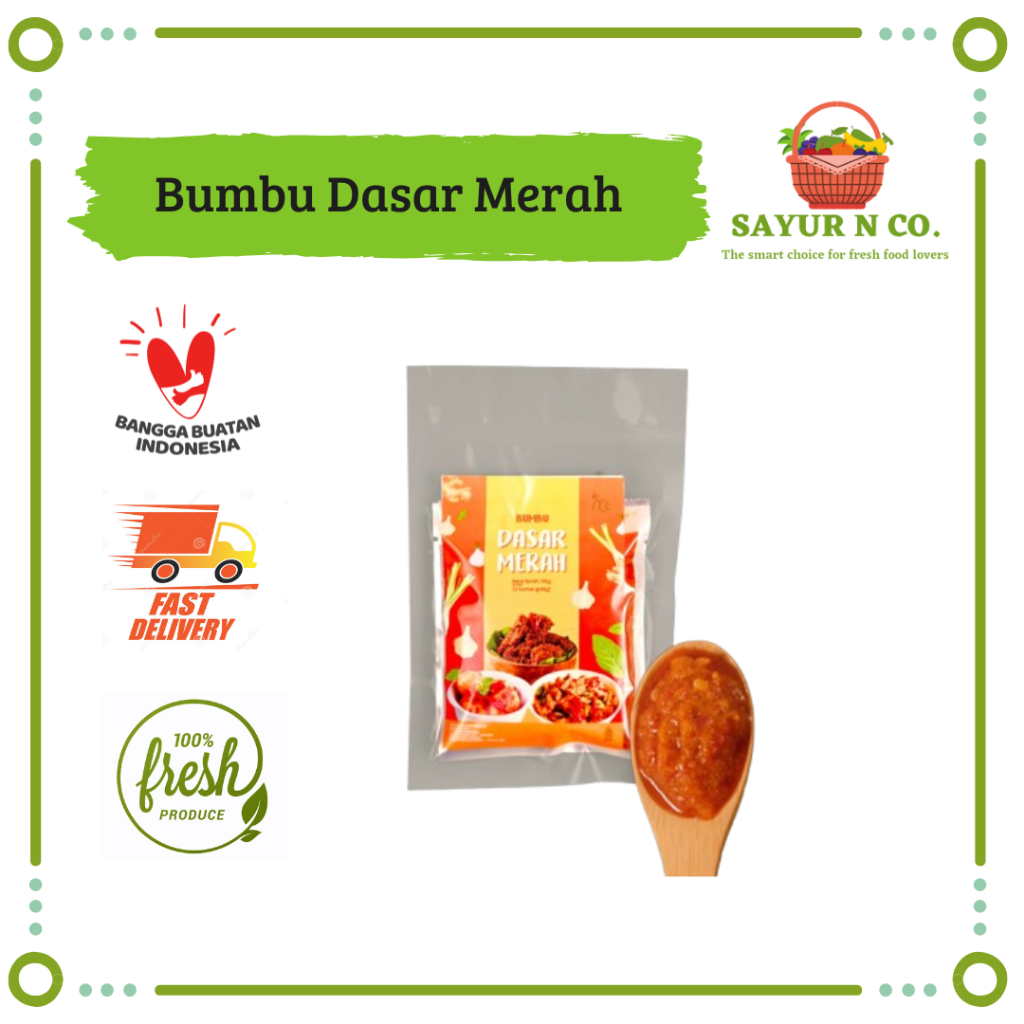 

Bumbu Dasar Merah Sachet 135gr | Sayur N Co Bekasi