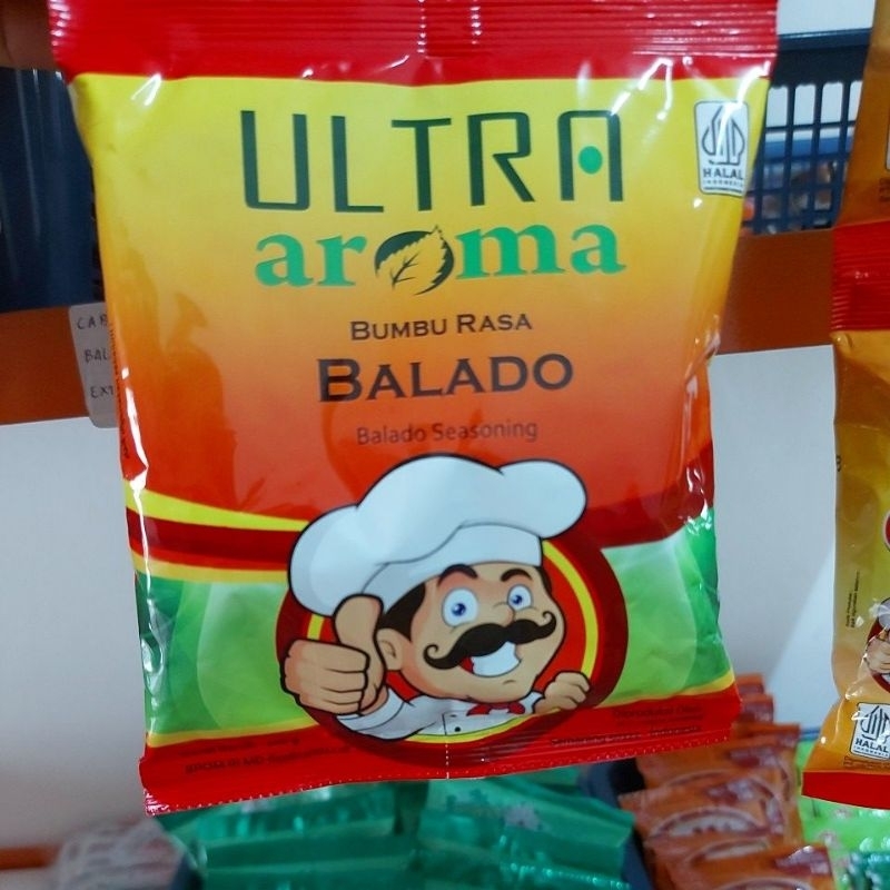 Bumbu Tabur Balado , merek Ultra Aroma, berat 100 gr