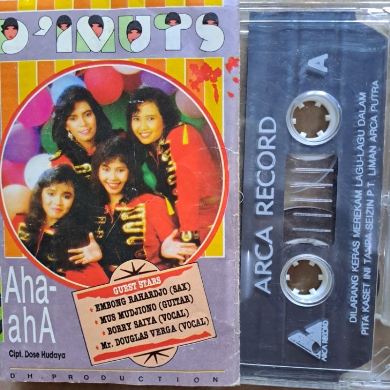 Kaset Pita D'Imuts Album Aha Aha