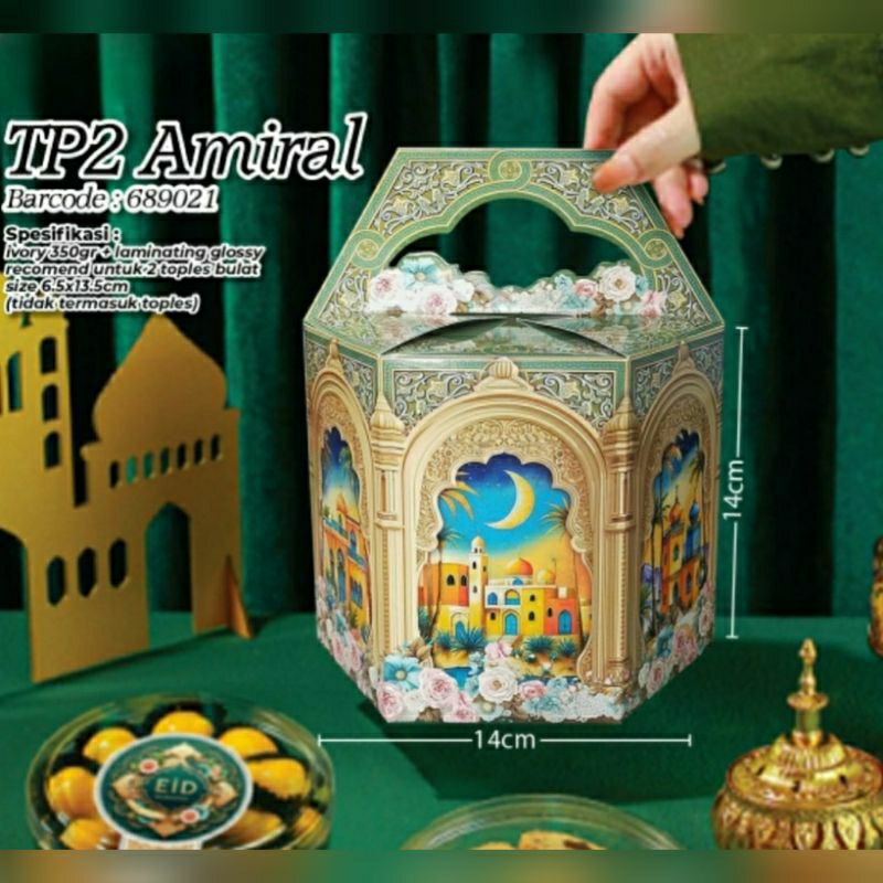 

Box Toples Lebaran Idul Fitri Dus Kue Kering Cookies Packaging Hampers