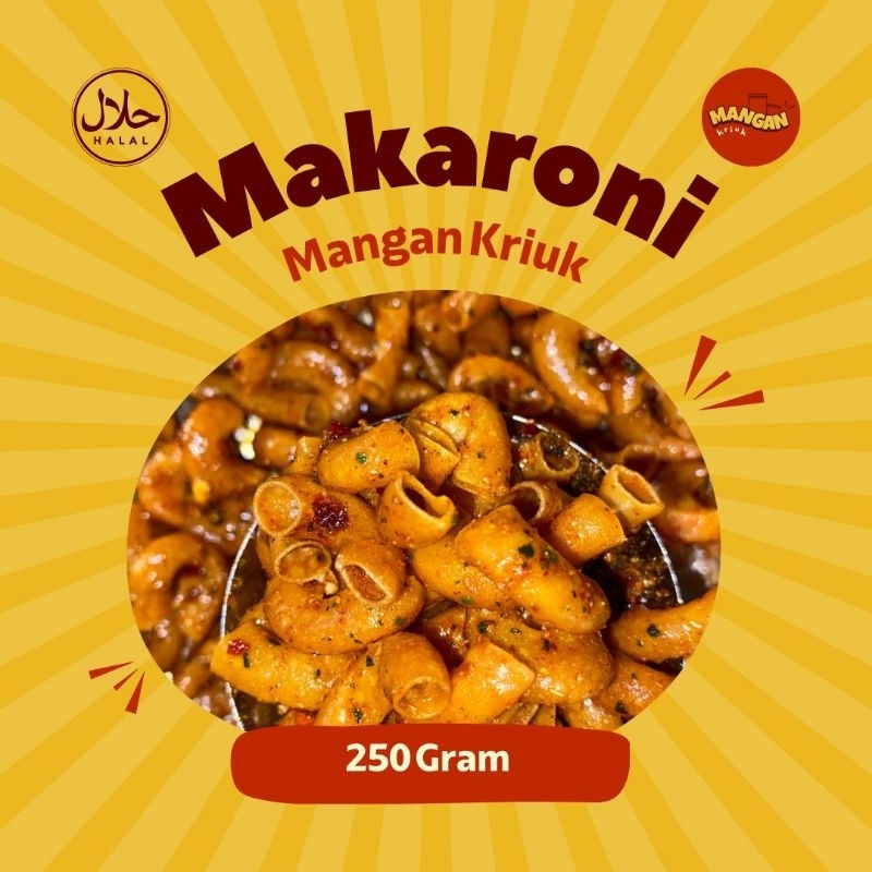 

MANGAN KRIUK MAKARONI 250 GRAM