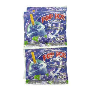 

[1 RENCENG ISI 10] POP ICE DRINK POWDER ES BLENDER SACHET 23GRAM
