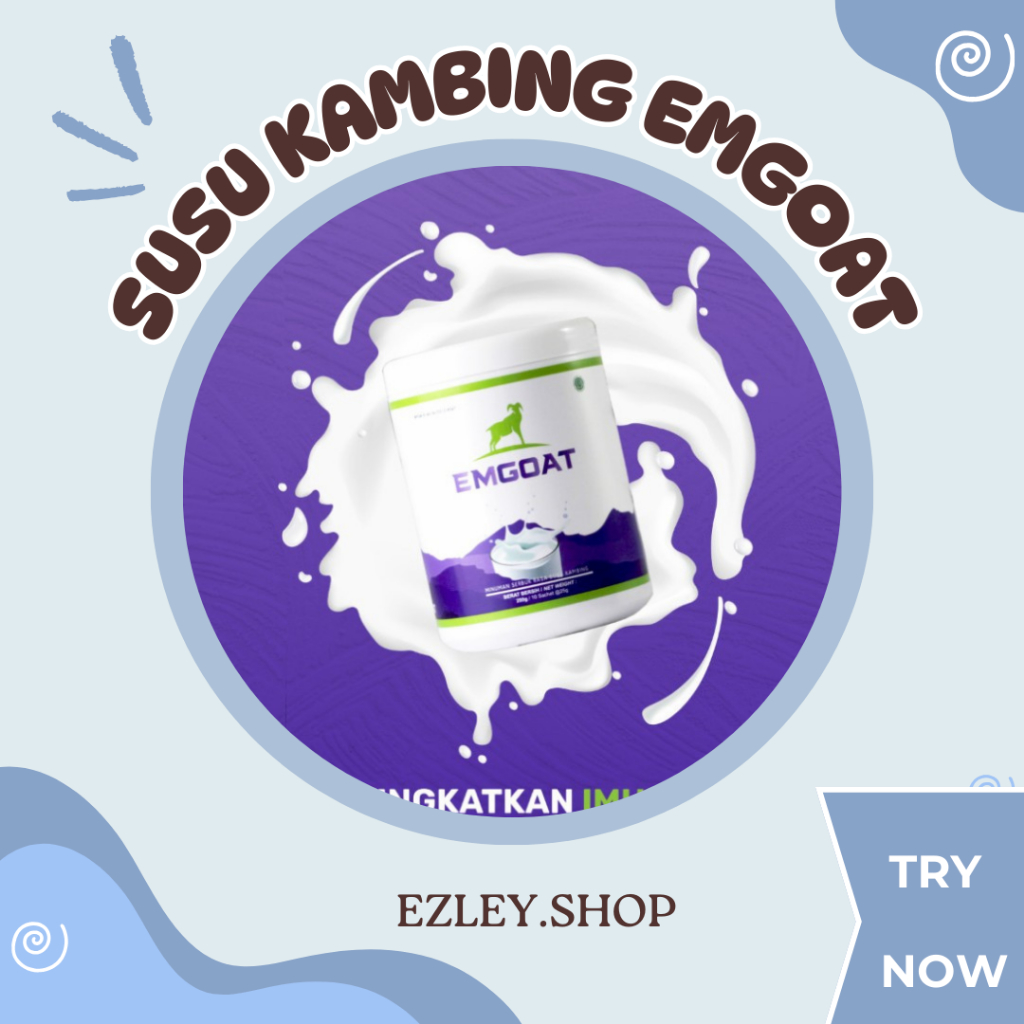 

SUSU KAMBING EMGOAT / Susu Sehat / Susu Bubuk Bernutrisi