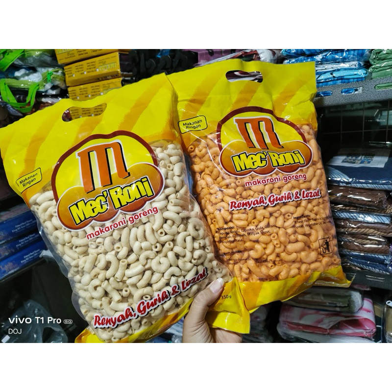 

mec roni makaroni goreng original dan balado
