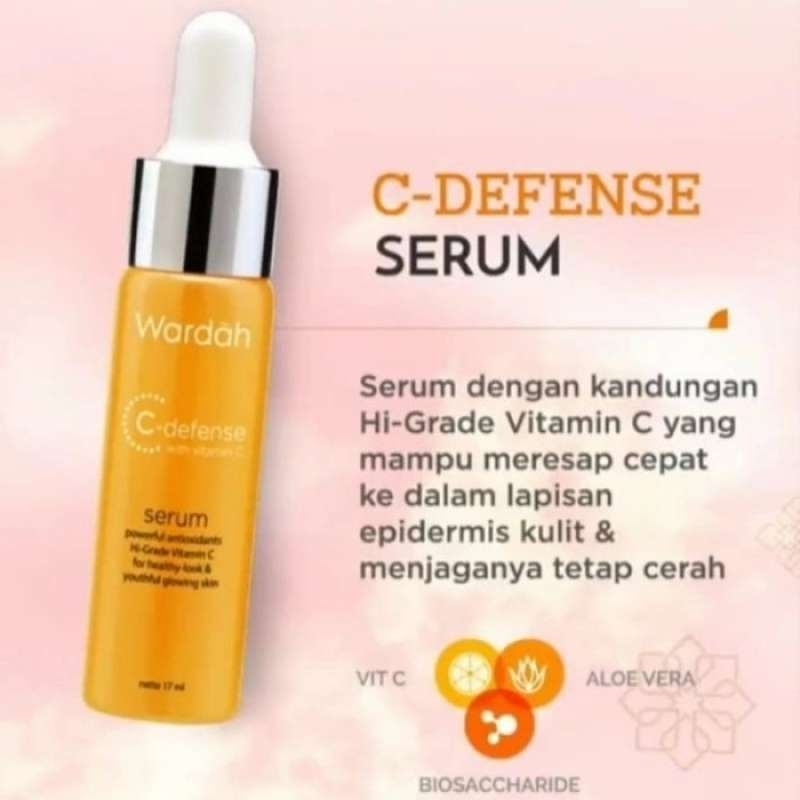 Wardah C-Defense Serum 17Ml /Serum Wardah C-Defense