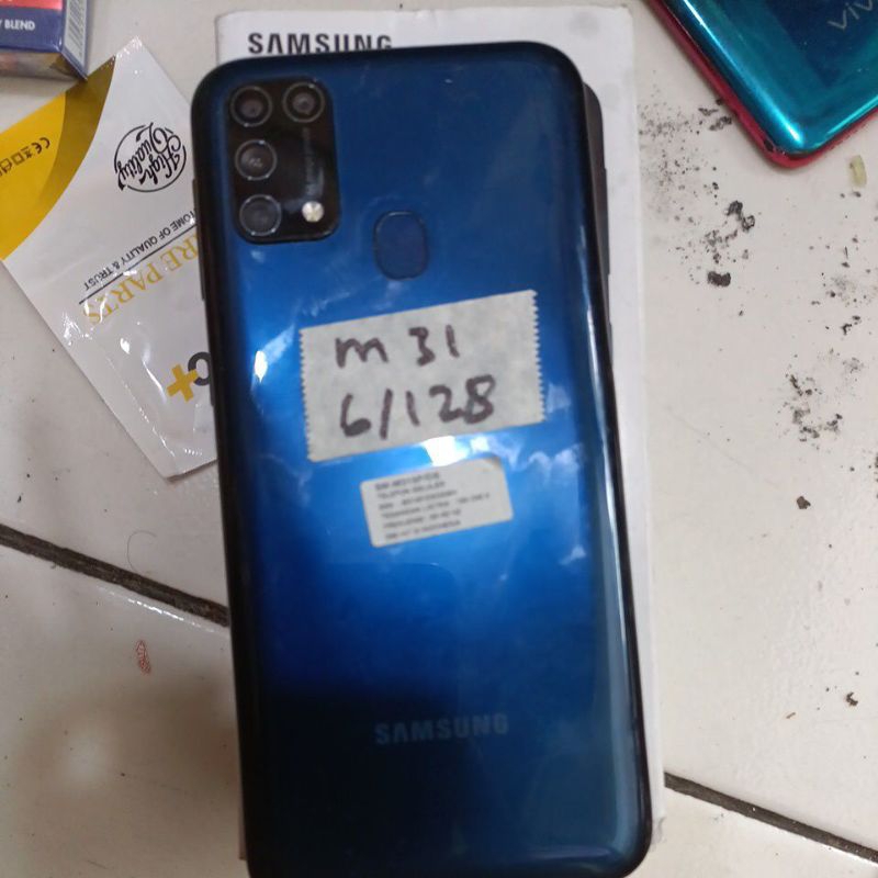 samsung m31 minus lcd,baca deskripsi