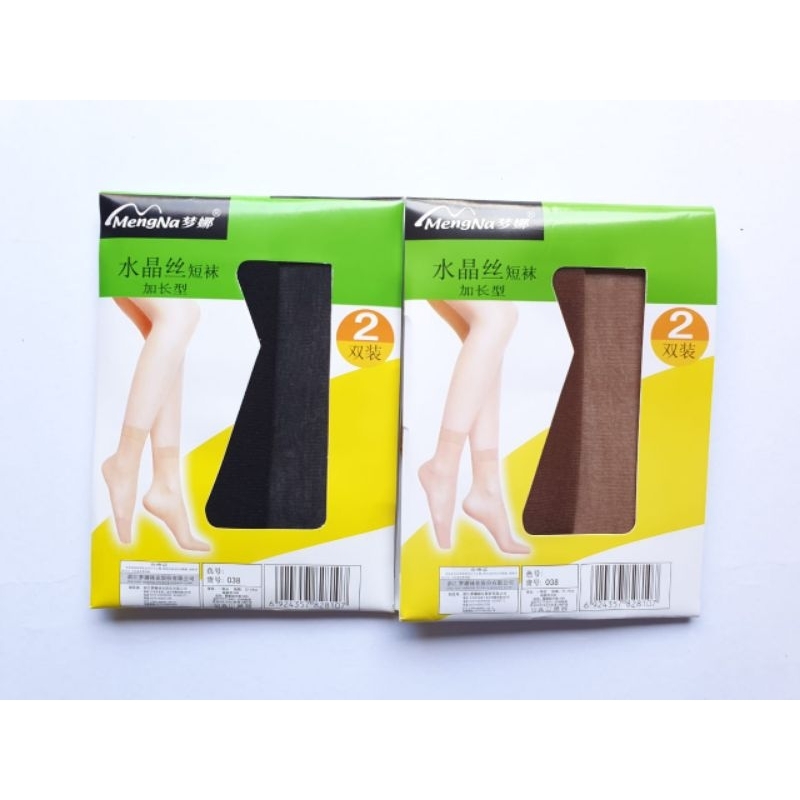 Stocking mata kaki ankle MengNa (2 pasang)