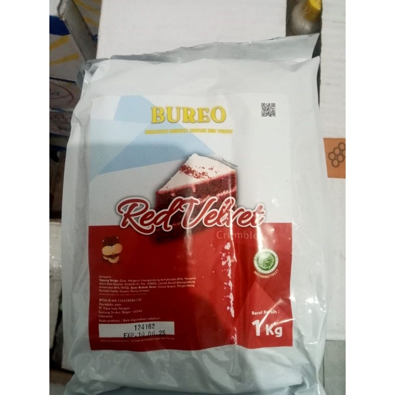 

Crumble Rasa Redvelvet Powder 1 kg