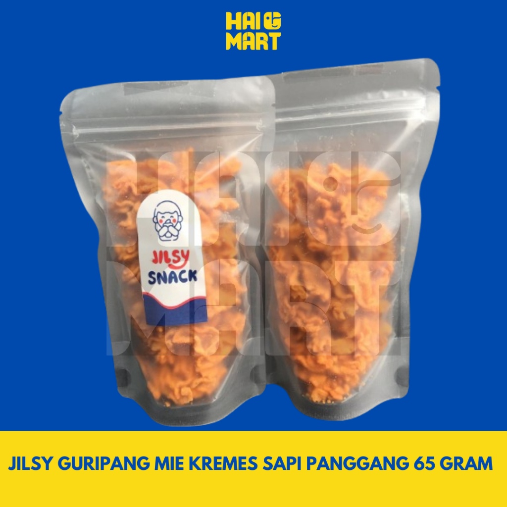 

JILSY GURIPANG MIE KEREMES SAPI PANGGANG 65 GR | CEMILAN VIRAL GURIPANG