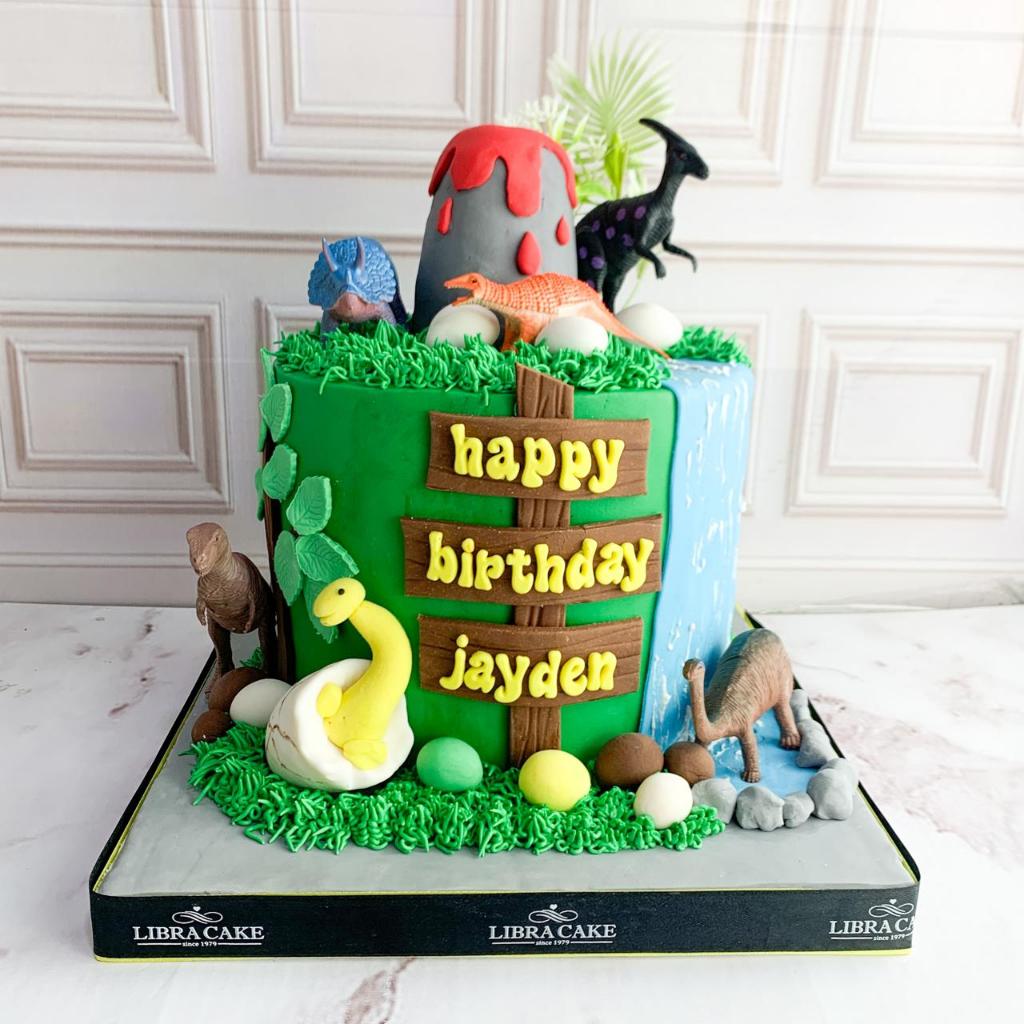 

Kue ulang Tahun/birthday cake/kue ultah tema Dinosaurus/Kue birthday Jakarta
