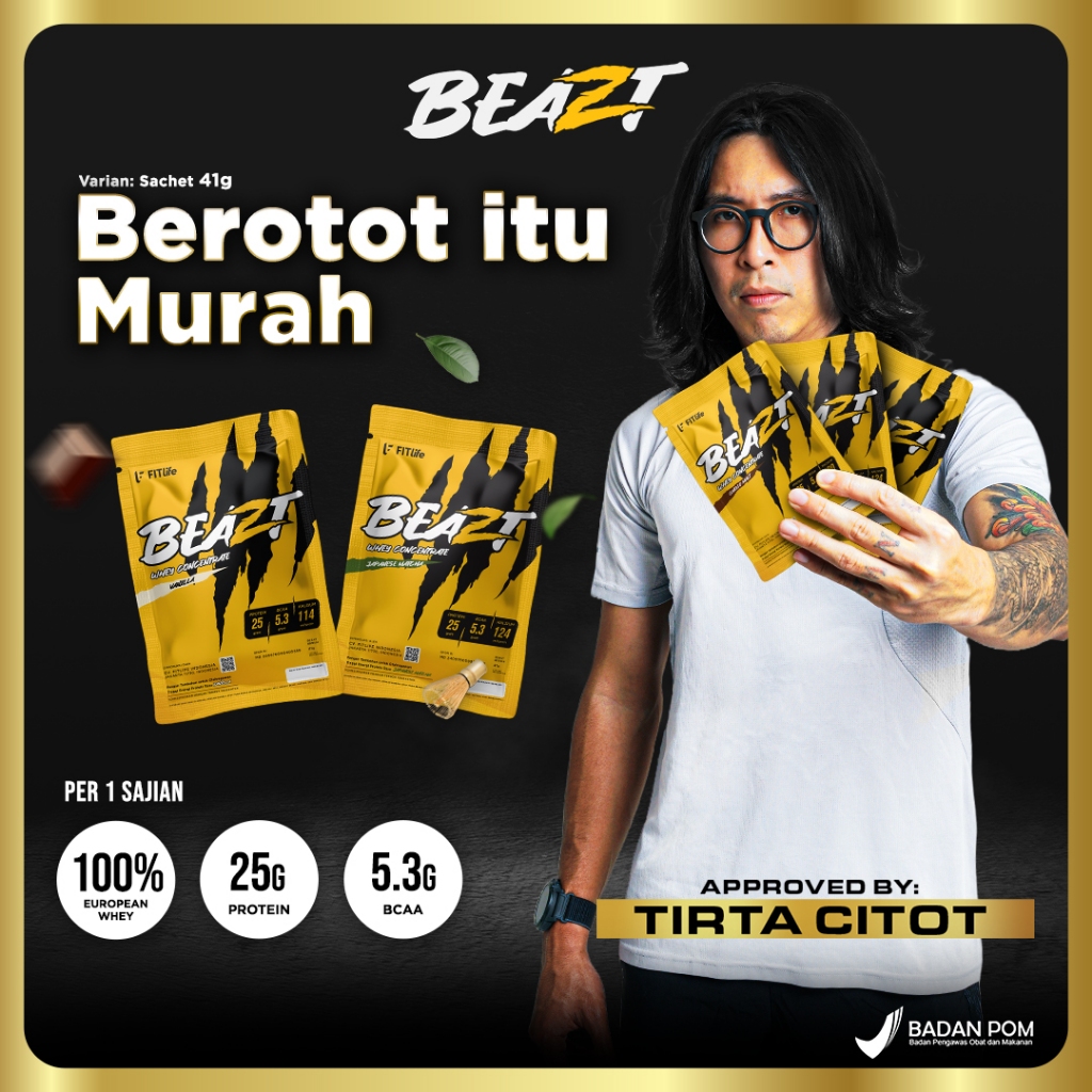 FITlife Beazt Whey Protein Concentrate Sachet (Ex WPro)