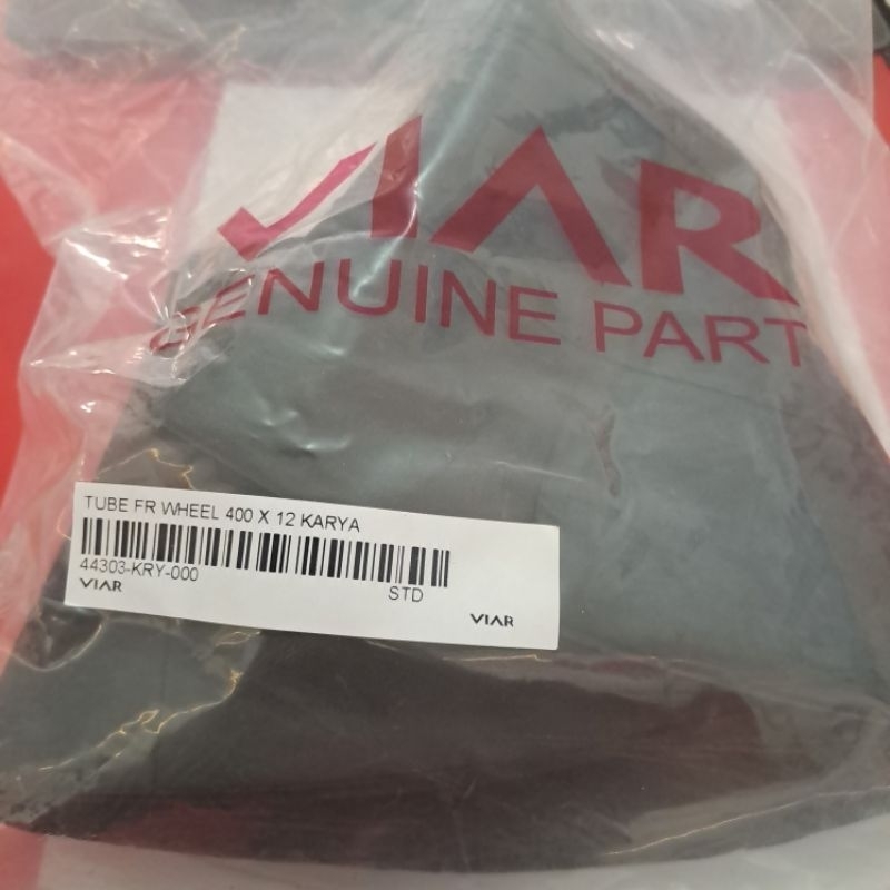 Ban Dalam Viar ukuran 400x12 Karya bit 150 200cc ( Ban Dalam Depan)