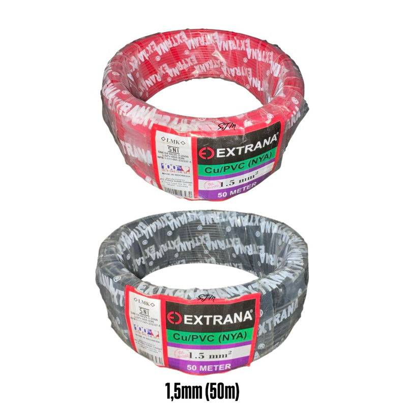 Kabel NYA 1,5mm (50m) EXTRANA Bagus
