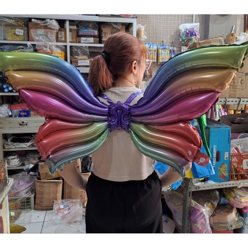 BALON FOIL KUPU KUPU SAYAP/BALON SAYAP KUPU KUPU