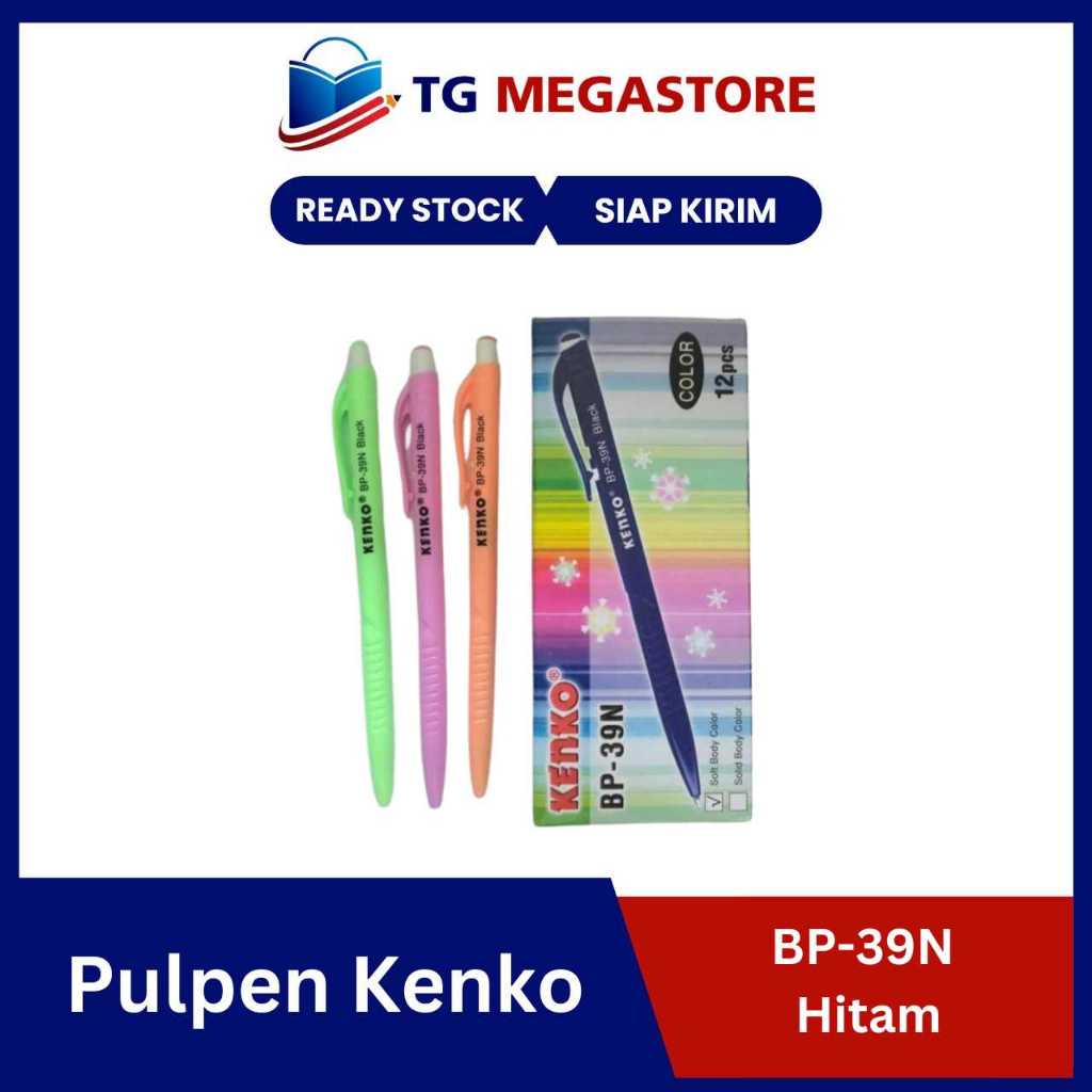 

Pulpen Kenko BP-39N - Hitam