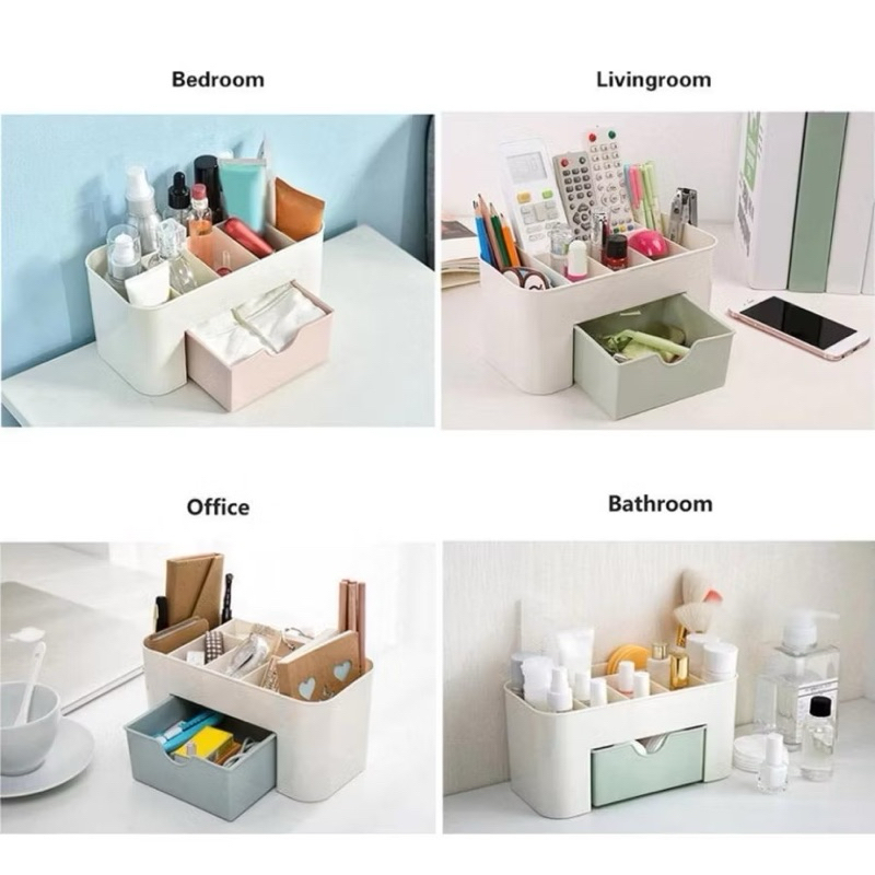 

(ATK) RAK ALAT TULIS KOSMETIK PLASTIK SERBA GUNA MURAH