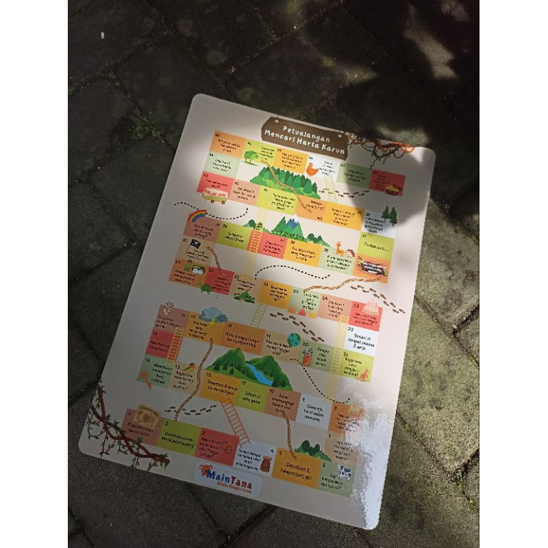 Ular Tangga | Boardgame | Ular Tangga Edukasi | Ular Tangga Custom | Gift
