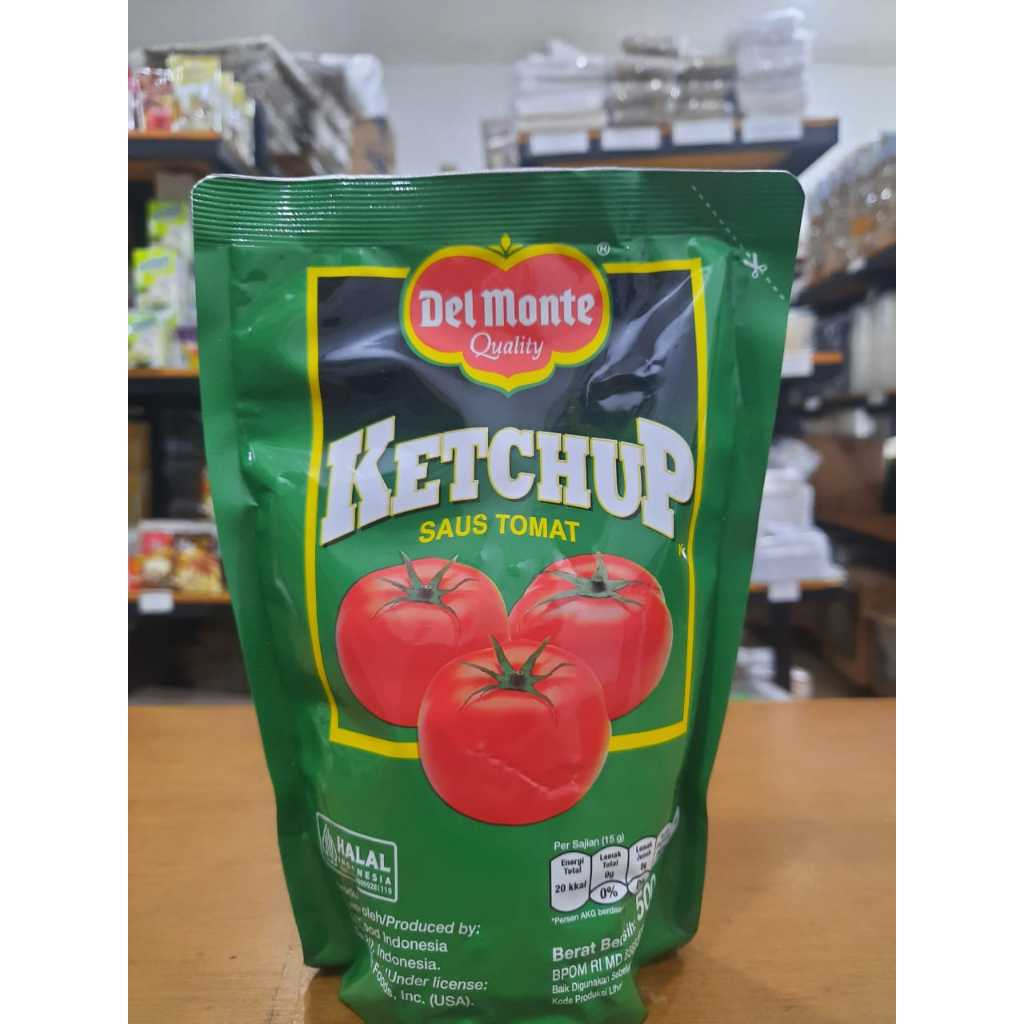 

Del Monte Ketchup Saus Tomat Saos Tomat delmonte 500 gr