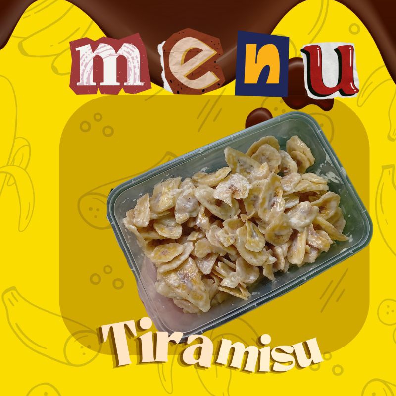 

[DIBUAT LANGSUNG] KERIPIK PISANG KOIN LUMER TIRAMISU|150 gram