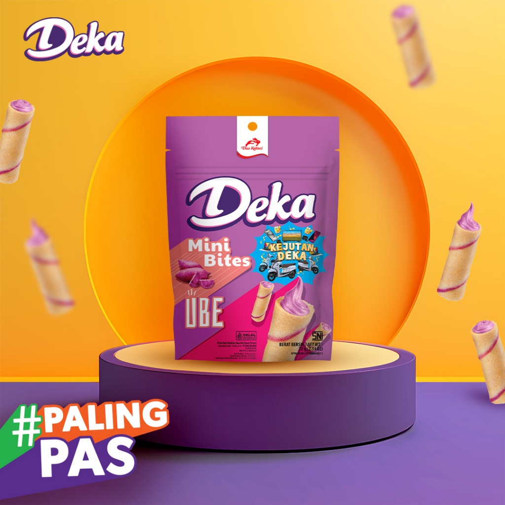 

DEKA Wafer Mini Bites - Ube (72g)