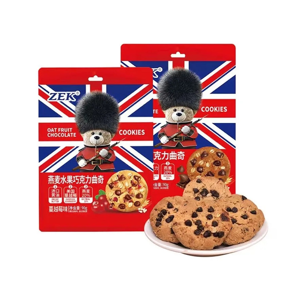 

ZEK Oat Chocolate Cookies / Snack Biskuit 90 Gr