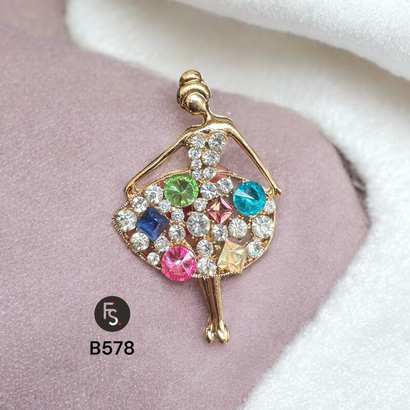 TERMURAH Bros Balerina Bros Cantik Aksesoris Bros B578,B579