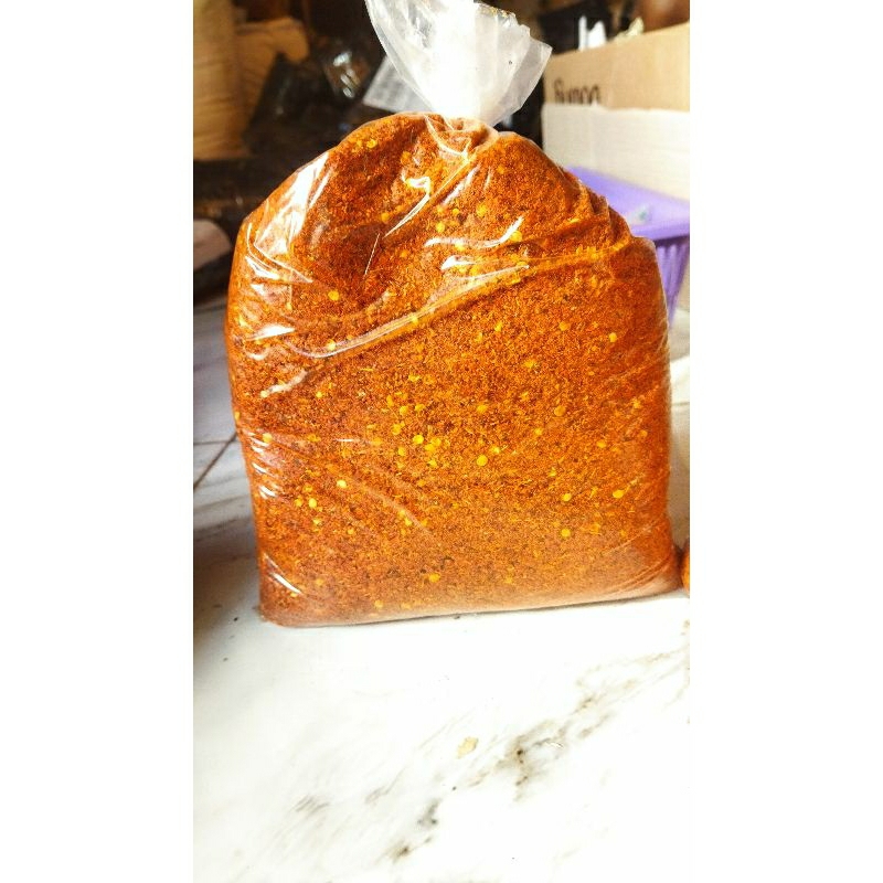 

bon cabe/bubuk cabe kiloan/ cabe pedas /cabe jeletot isi 1kg