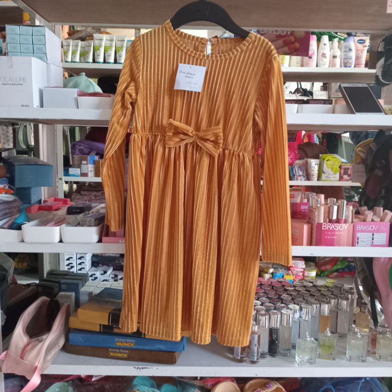 Dress Bludru Anak