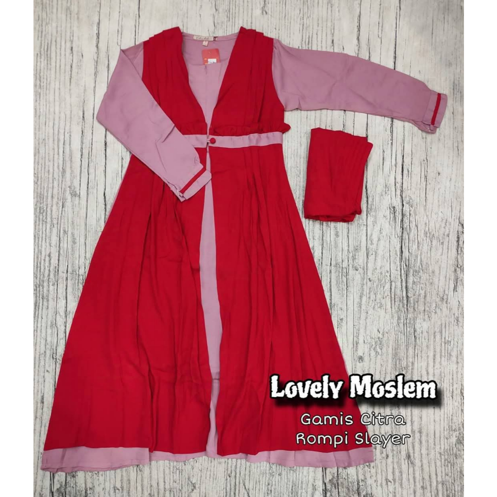 GAMIS CITRA ROMPI SLEYER KIDS/GAMIS ANAK TERBARU/GAMIS REMAJA/GAMIS BROKLAT/GAMIS SLAYER TERBARU/GAM