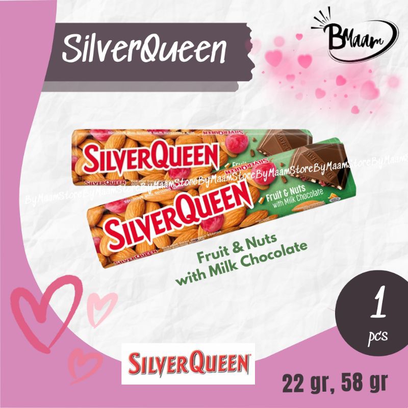 

SILVERQUEEN Fruit & Nuts with Milk Chocolate 22gr 58gr