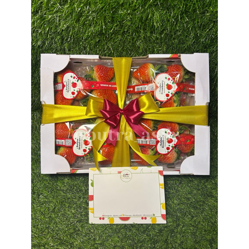 

Fresh Korean Strawberry Giftpack 1 Dus ( 4 pack )