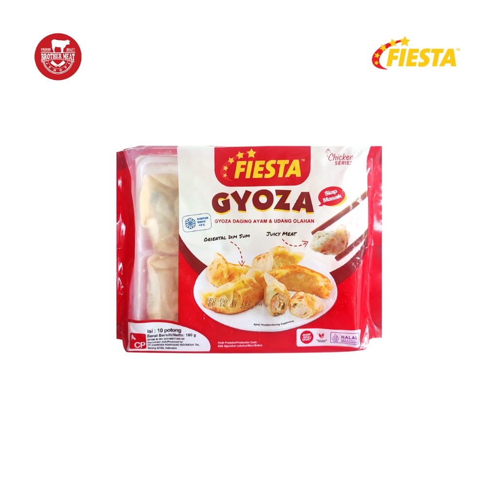 

Fiesta Gyoza 180gr, Oriental Dimsum - Brothermeatshop