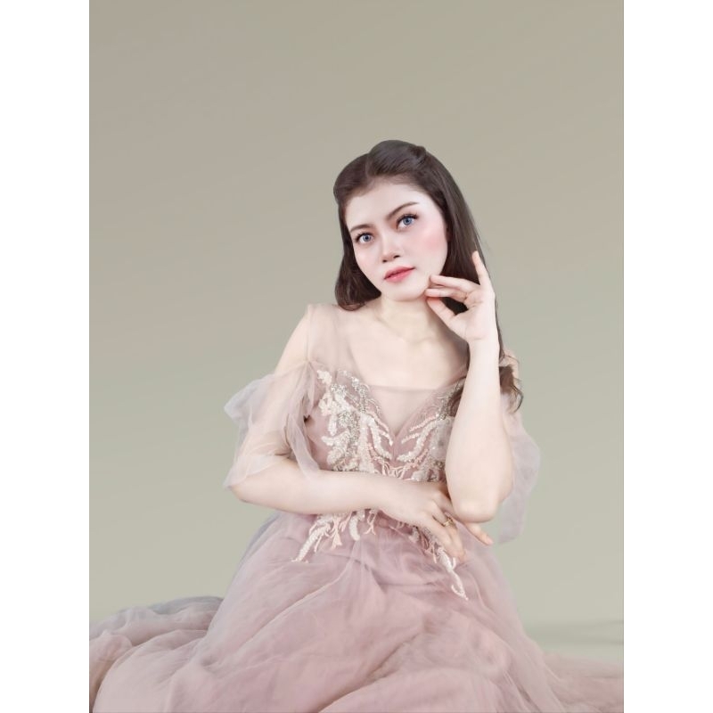 DUSTY PINK FAIRY DRESS - PREMIUM