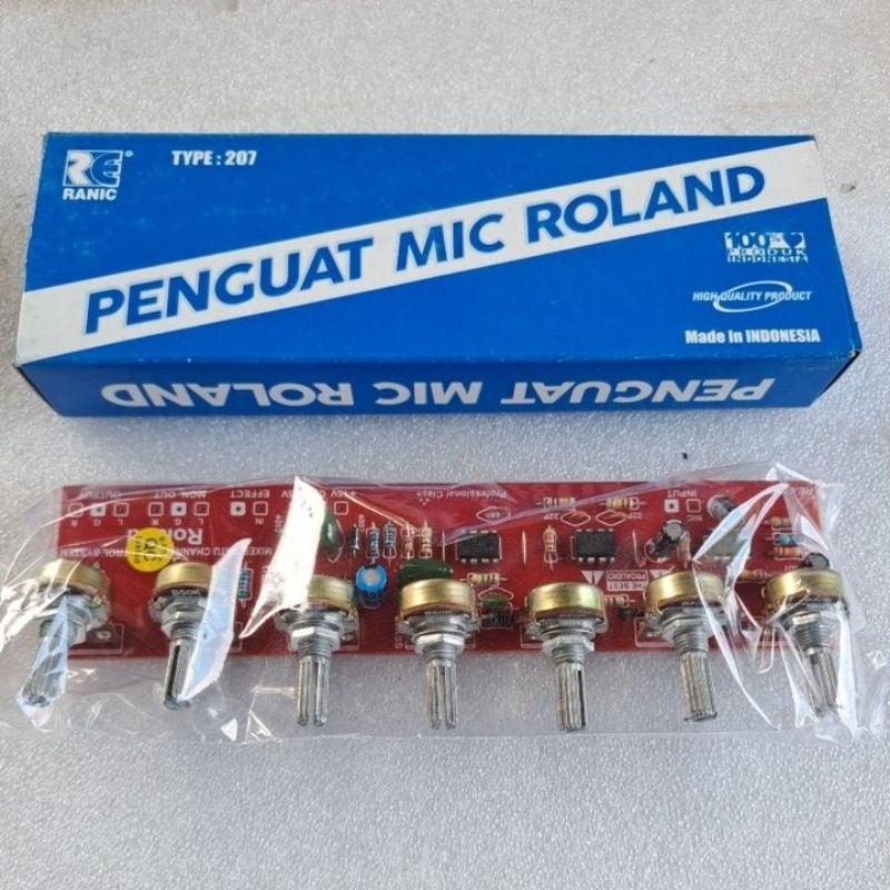 PENGUAT MIC ROLAND 7 POTENSIO