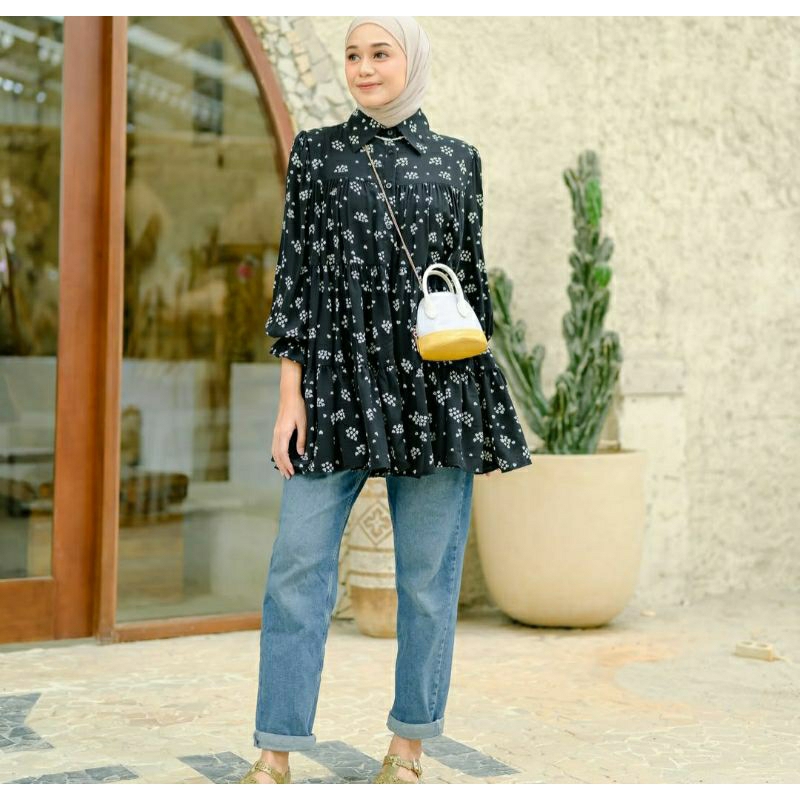 preloved azkia loves/Preloved Haidee Orlin/Preloved Tunik/Haidee&Orlin/HaideeOrlin/Preloved Midi dre