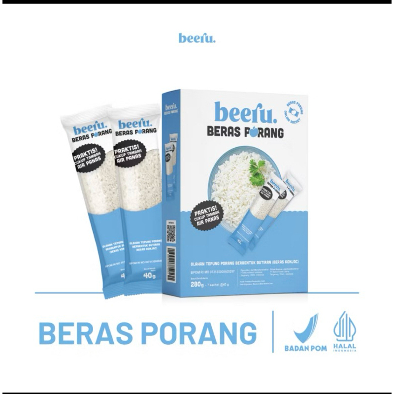 

Beefu Beras Porang 40g x 280 g